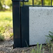 Kép 2/2 - Betonelemhez U-profil RAL6005 zöld 30 cm