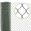 Kép 1/2 - Drótfonat horganyzott+PVC antracit tekercs 180 cm, osztás: 65x65 mm, anyagvastagság: 1,8 mm+PVC - 2,75 mm (25 m) saját gyártású