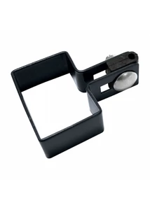Bilincs 60X40mm oszlophoz antracit fém vég