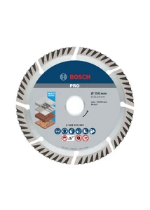 Bosch Pro MultiMaterial gyémánt vágókorong 150×22 mm