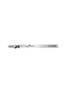 Bosch T101B szúrófűrészlap faanyagok tiszta vágásához, 100 mm, 3 db