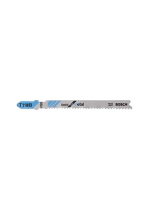 Bosch T118B szúrófűrészlap fémanyagok egyenes vágásához, 3 db