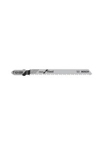 Bosch T101BR szúrófűrészlap faanyagok tiszta és egyenes vágásához, 117 mm, 3 db