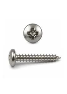 D-fejű kereszthornyos lemezcsavar 2,9x13 mm DIN7981/C A2 termék fotó