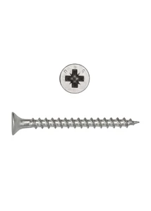 Süllyesztettfejű forgácslapcsavar 3,5x16 mm A2 PZ2