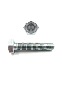 Hatlapfejű teljesmenetes csavar M12×20 mm DIN933 10.9 horganyzott