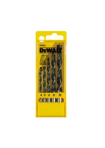 DeWalt fafúrószár készlet 4–10 mm 5 részes