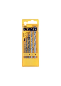 DeWalt 5 részes kőzetfúrószár készlet 4–10 mm