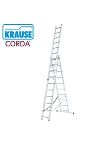 KRAUSE Corda 3x10 fokos alumínium sokcélú létra