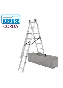 KRAUSE Corda sokcélú létra 3x07 fokos lépcsőfunkcióval