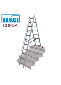 KRAUSE Corda sokcélú létra 3x08 fokos lépcsőfunkcióval