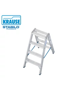 KRAUSE Stabilo két oldalon járható alumínium létra 2x4 fokos