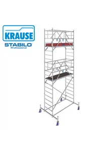 KRAUSE Stabilo gurulóállvány S10 – 6,4 m munkamagasság