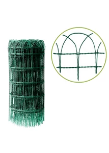 Dekor kerítés 65 cm magas, 90×150 mm osztás, 10 m