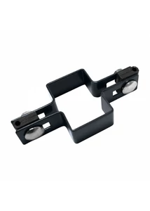 Bilincs 60×40 mm oszlophoz antracit fém közép