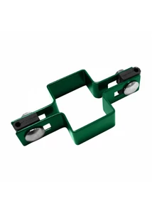 Bilincs 60×40 mm oszlophoz zöld fém közép