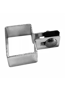 Bilincs 60×40 mm oszlophoz horganyzott fém vég