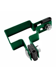 Bilincs 60×40 mm oszlophoz zöld fém sarok