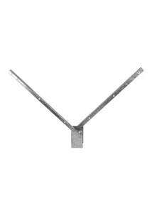 Oszlopra tüskés tartó V 60×40 mm horganyzott kivitelben