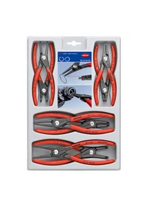 Knipex Zégergyűrű fogó készlet 8 részes