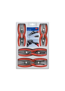 KNIPEX zégergyűrű fogó készlet – 8 részes belső és külső gyűrűkhöz