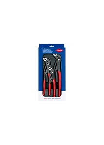 KNIPEX Cobra® vízpumpa-fogó készlet, 3 részes – nagy teljesítményű, gyorsbeállítású szerelőfogók, ergonomikus kialakításban, profi felhasználásra