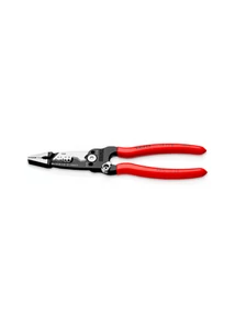 KNIPEX kábelcsupaszító fogó – amerikai modell, 200 mm | 13 71 8 – fekete atramentizált kivitelben