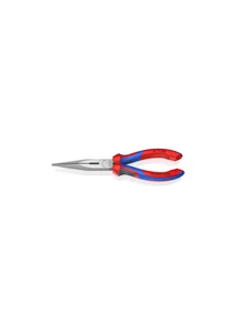 KNIPEX 26 12 200 gólyacsőr fogó – 200 mm – fél-kerek csőrű, vágóéllel ellátott precíziós fogó