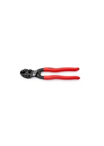 KNIPEX CoBolt® csapszegvágó 200 mm – fekete atramentált kivitel, kompakt méret, huzalvágáshoz, zongorahúrhoz és kemény dróthoz