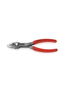 KNIPEX TwinGrip kombinált homlok- és oldalharapó fogó 150 mm – 82 01 150