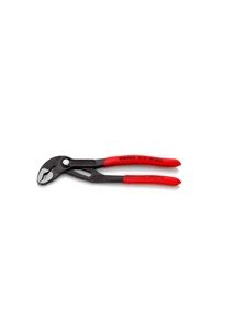 KNIPEX Cobra® Hightech vízpumpa-fogó 180 mm – gyorsállítású kivitel, szürke foszfátozott felület, polírozott fej, csúszásmentes markolat