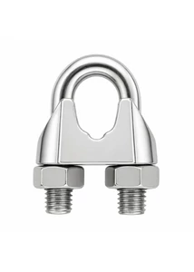 Kötélszorító bilincs DIN741 3 mm rozsdamentes inox316