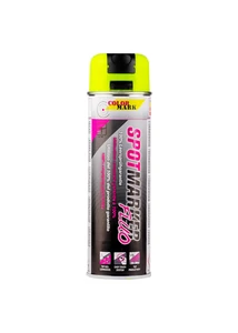 MOTIP jelölőfesték ColorMark SPOTMARKER spray 500ml FLUO Citromsárga