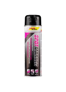 MOTIP jelölőfesték ColorMark SPOTMARKER spray 500ml fekete