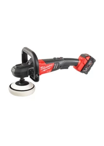 Milwaukee M18 FUEL™ M18FAP180-502X 180 mm polírozó, 2×5,0 Ah akkumulátorral, gyorstöltővel, kofferben