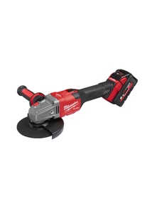 Milwaukee M18 FUEL™ M18FHSAG125XB-552X 125 mm nagy teljesítményű sarokcsiszoló fékező funkcióval, 2×5,5 Ah akkuval, töltővel, kofferben