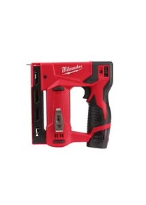 Milwaukee M12™ M12BST-202X akkus tűzőgép, 2×2,0 Ah akkumulátorral, gyorstöltővel, kofferben