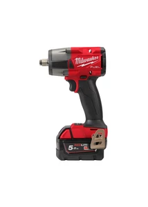 Milwaukee M18 FUEL™ M18FMTIW2F12-502X ütvecsavarozó biztosítógyűrűvel, 2×5.0 Ah akkuval, töltővel, kofferben