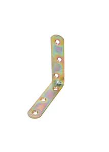 Sarokvas 80x80 mm sárga