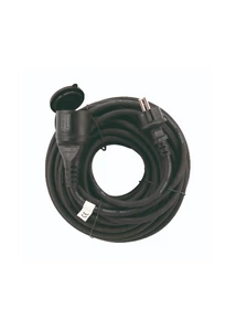 UltraTech lengőhosszabbító 20m fekete 3x1,5mm2 H05RR-F IP44
