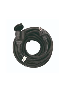 UltraTech lengőhosszabbító 20m fekete 3x1,5mm2 H07RN-F IP44