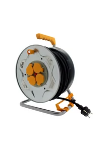 UltraTech kábeldob 50m fém dob kábelvezető H07RN-F 3x1,5 IP44