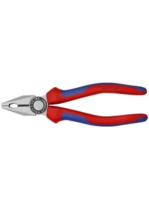 Knipex kombinált fogó 180mm fazettás vágóéllel
