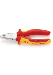Knipex elektromos szigetelt fogó többkomponensű burkolattal, fazettás vágóéllel 160mm