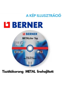 BERNER tisztító korong 115x6x22 mm sarokcsiszolóhoz