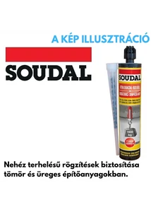Soudal Soudafix vegyi dübel VE400-SF 280ml