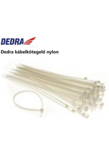 DEDRA kábelkötegelő nylon 3,6x140 fehér 100db
