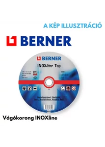 BERNER inox vágókorong 125x1 mm sarokcsiszolóhoz