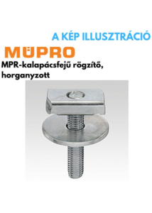 MÜPRO MPR- kalapácsfejű rögzítő M10x35 41/21/41/124 profilhoz
