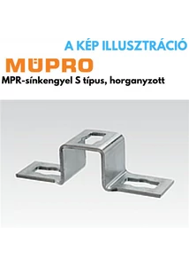 Müpro MPR sínkengyel 41/41 profilhoz horganyzott